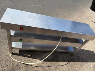 Calienta Platos Acero Inoxidable