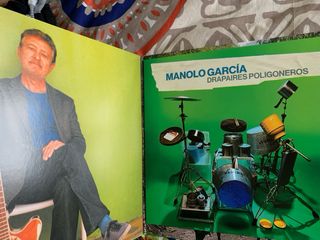 Manolo García - Drapaires Poligoneros LP + Lámina