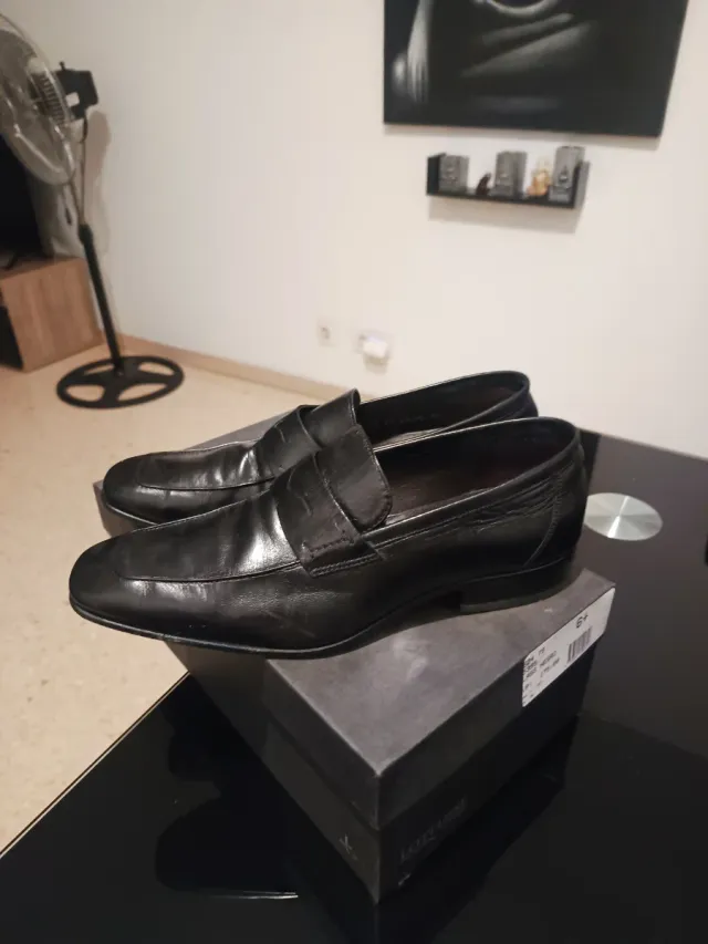 Zapatos de vestir negros hombre 