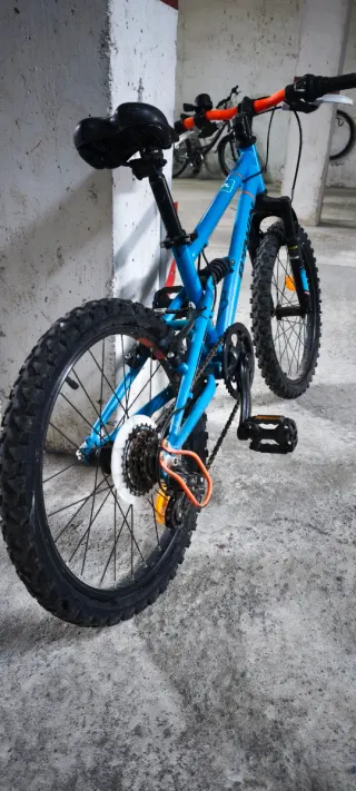 Bicicleta BTWIN Racing Boy 520 Azul