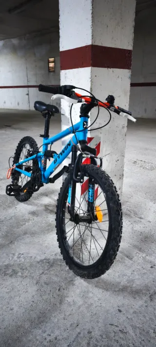 Bicicleta BTWIN Racing Boy 520 Azul