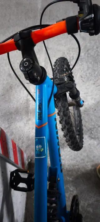 Bicicleta BTWIN Racing Boy 520 Azul