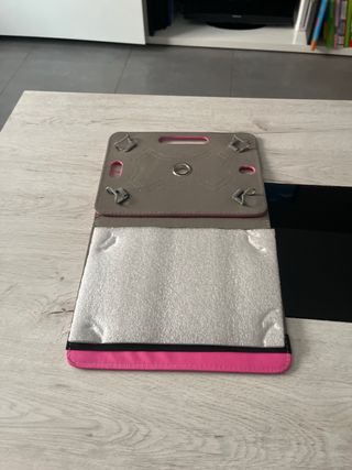 Funda para tablet 9 rosa