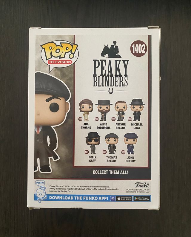 Funko Pop! Thomas Shelby 1402 Peaky Blinders