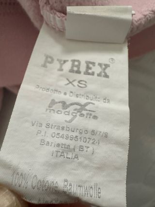 Felpa rosa PYREX