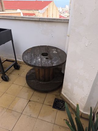 Bobina Carrete Madera Cable