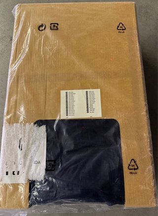 Fodera per divano angolare Ektorp blu