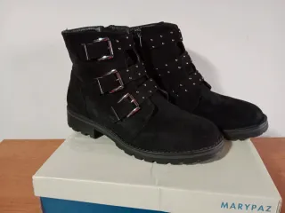 Botines Marypaz Negros con Tachuelas