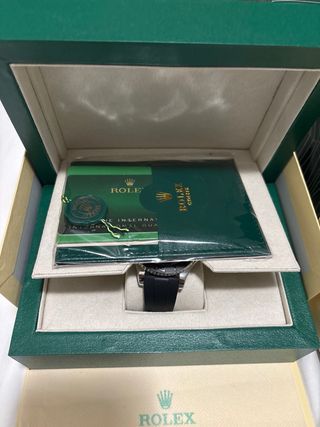 Rolex Caja y Bolsa de Regalo