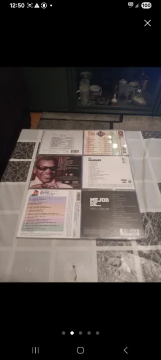 Lote 6 CDs The Platters,  Ray Charles,  Nina Simon