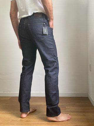 Pantalón Tejano Cierre a Botones - Massimo Dutti