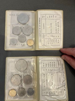 Monedas Mundial España'82 Serie 80, 2 unidades 10€