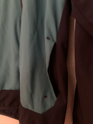 Chaqueta Nike Negra y Turquesa