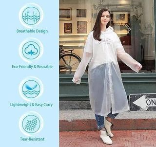 Chubasquero Poncho Impermeable Talla Única