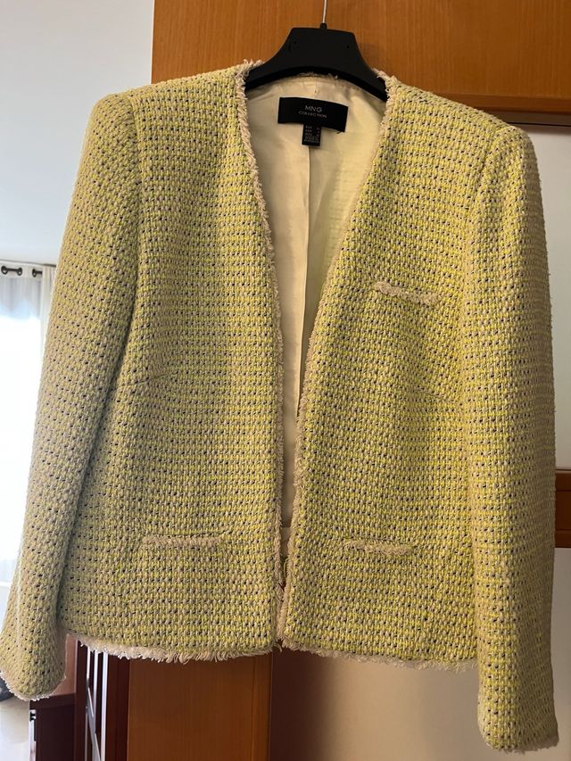 Americana Mango Amarilla Talla M