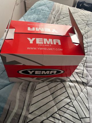 Casco Moto YEMA YM831 Integral Negro Mate XL Nuevo