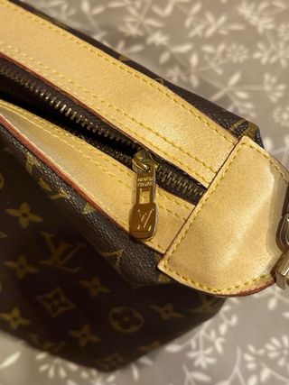 Borsa Louis Vuitton marrone e oro