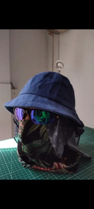 Bucket Hat Polo Ralph Lauren-Gorro handmade ♻️