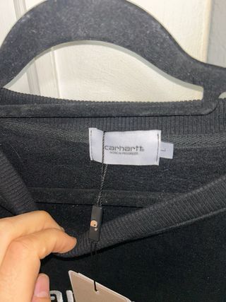 Sudadera Carhartt Negra