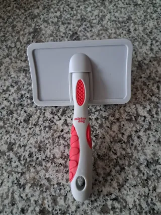 Spazzola e cartoncino per cani (2 articoli)