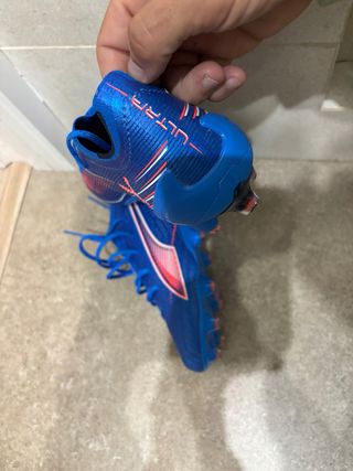 Botas Fútbol Puma Ultra Azules