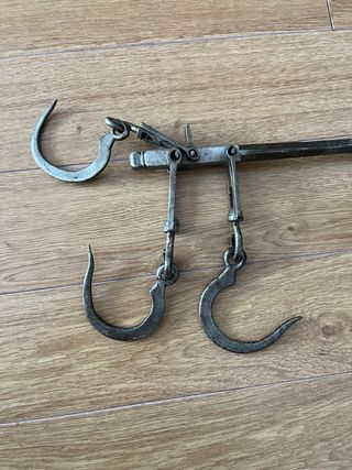 Báscula Romana Antigua de Hierro