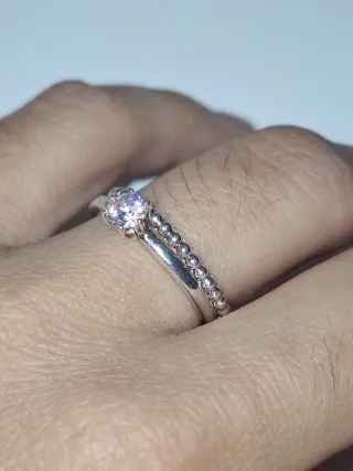 Oferta conjunto 2 Anillos Plata Thomas Sabo
