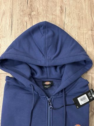 Felpa Dickies con Zip Blu Tg M