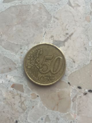 Moneda 50 céntimos FR 2001