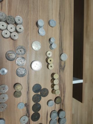 Lote de monedas de pesetas