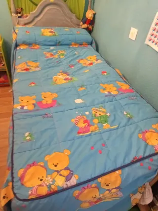 Edredón infantil ositos azul