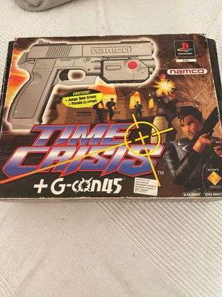 Pistola Namco GunCon + Time Crisis