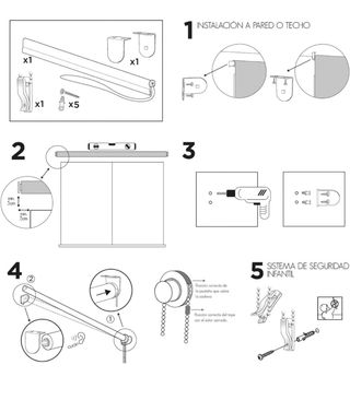 Estor Enrollable Translúcido Liso Beige