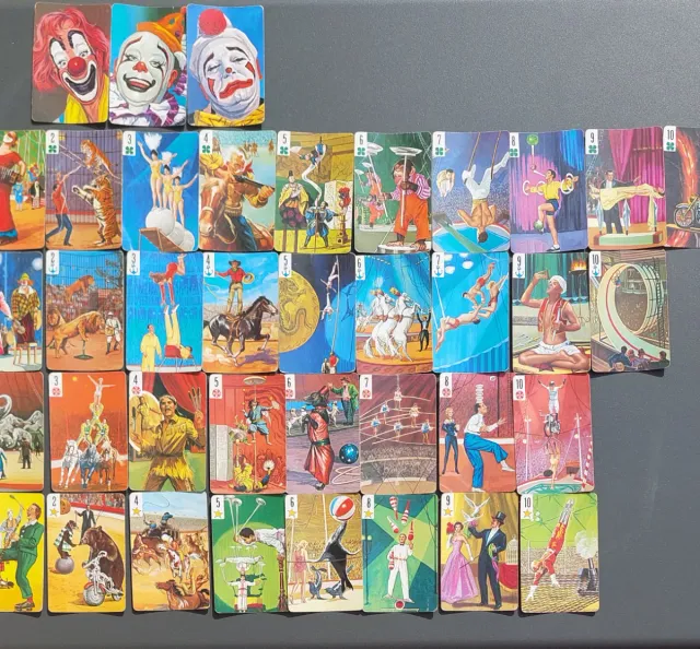 Baraja Fournier Circo 1970