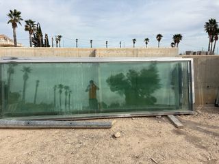 Cristaleras y puertas acero inoxidable