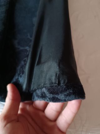 (XS 34) Abrigo corto Desigual estampado Jacquard