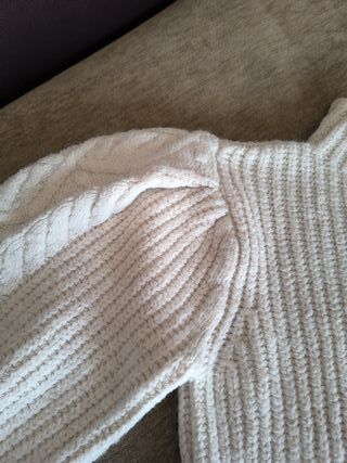 Jersey blanco de punto