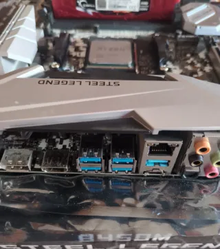 Ryzen 5600X + B450M Steel Legend + 32GB DDR4