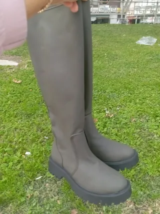 Botas de agua caña alta talla 36 y 37