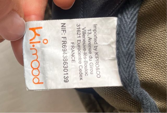 Bolso bandolera estilo militar