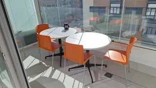 Tavoli rotondi Herman Miller da 90 cm