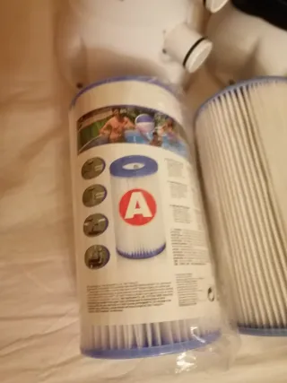 Filtro y depuradora para piscina