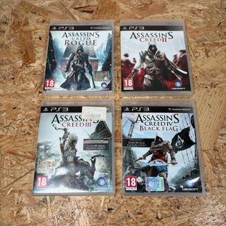 Lotto 4 giochi Assassin's Creed PS3