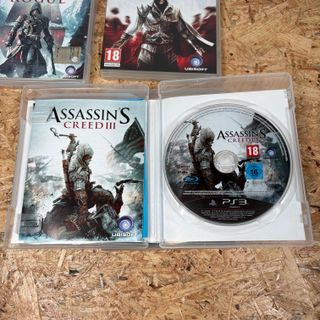 Lotto 4 giochi Assassin's Creed PS3