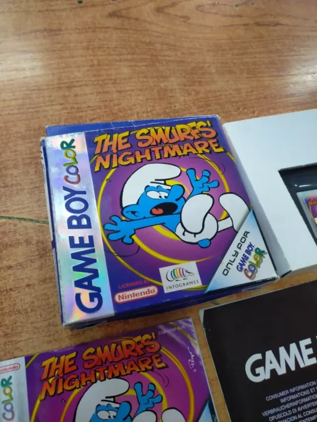 GIOCO NINTENDO GBC L'INCUBO DEI PUFFI