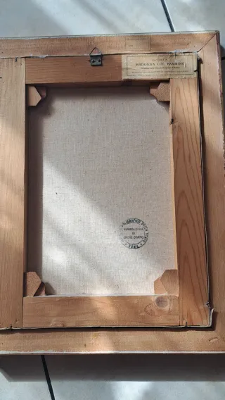 Quadro Madonna con Bambino