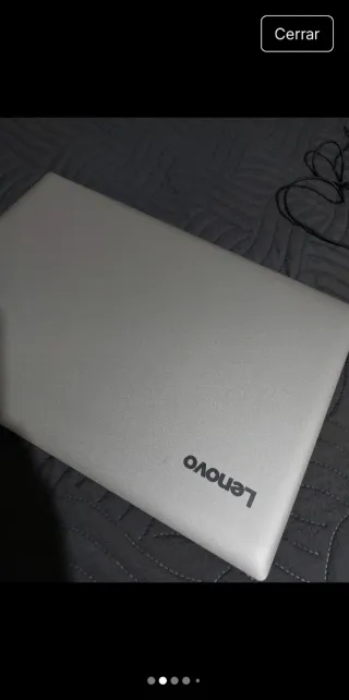 Portátil Lenovo Gris y Negro