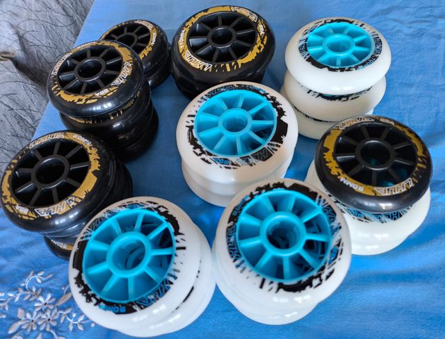 8 Ruedas Patines 90 mm 85A