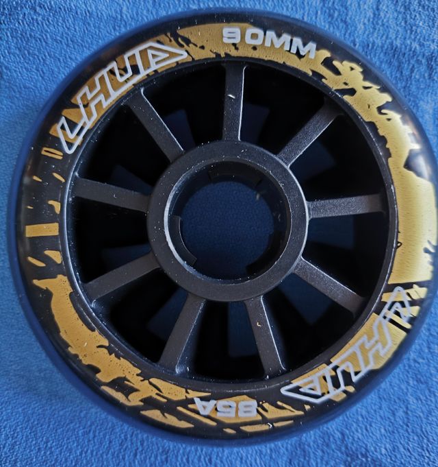 8 Ruedas Patines 90 mm 85A