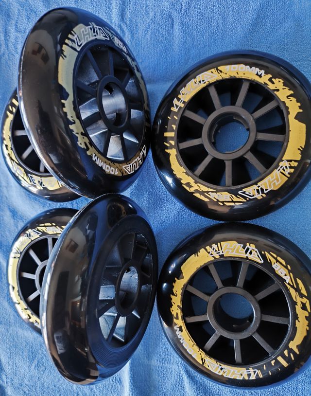 8 Ruedas Patines 90 mm 85A